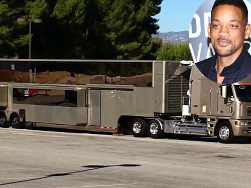 Ngắm nhà xe di động siêu sang của Will Smith