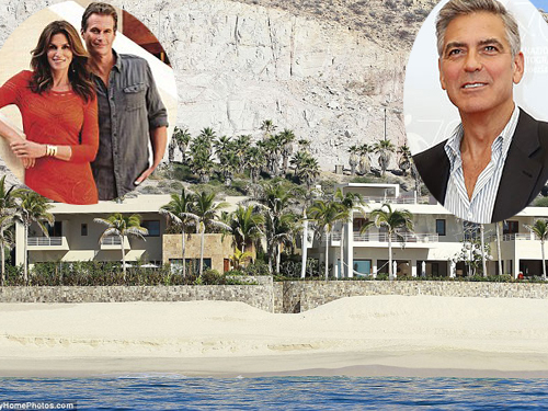 Ngắm nhà sang của George Clooney, Cindy Crawford