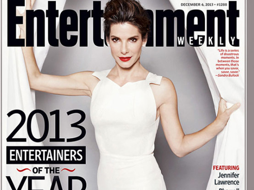 Sandra Bullock: “Nghệ sĩ giải trí của năm”