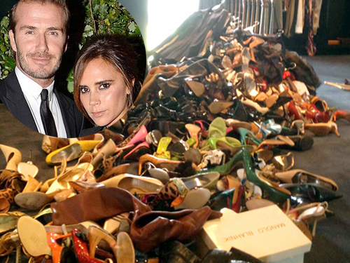 Victoria Beckham bán giày, quần áo giúp Philippines