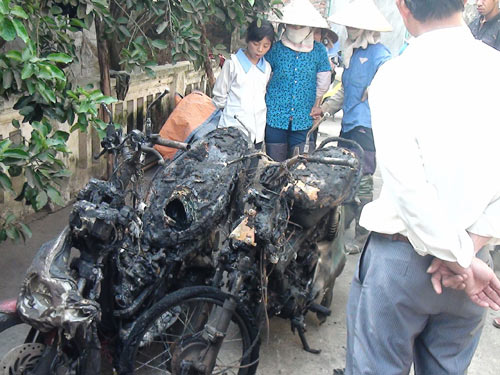 Hôm nay, công bố nguyên nhân cháy xe