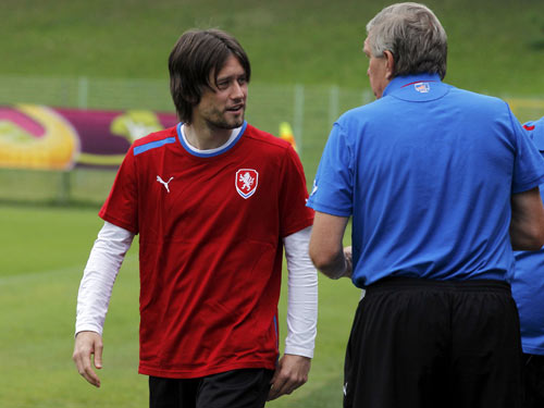 Rosicky đã tập lại