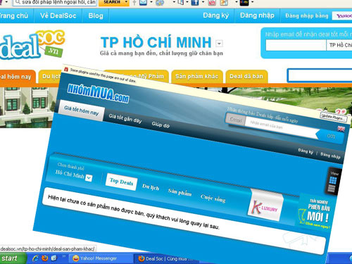 Mua theo nhóm dễ tàn