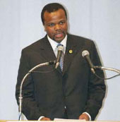 Sang như vua Swaziland!