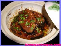 Cá kho tộ chay