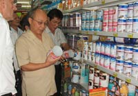 Tăng cường kiểm tra sữa cho trẻ em