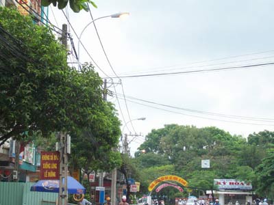Đèn đường không tắt