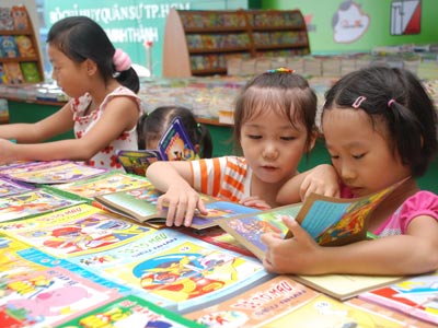 Gầy dựng văn hóa đọc cho thiếu nhi