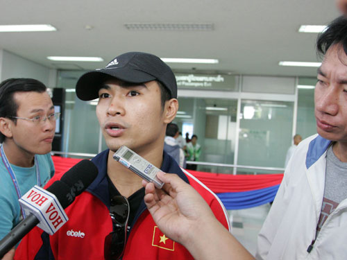 Đoàn thể thao VN “đổ bộ” Vientiane