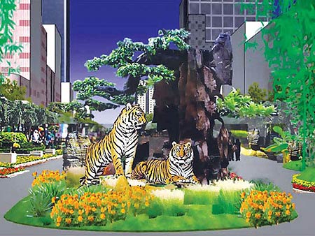 Xuân bình minh trên đường hoa Nguyễn Huệ