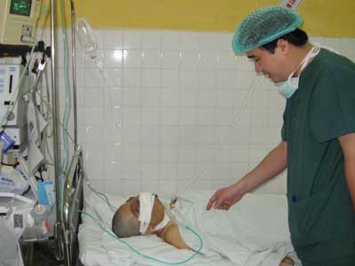 Sức khỏe chị Lục Thị Mói hồi phục tốt