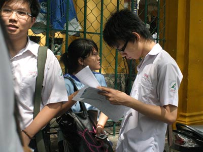 Đề Toán dễ, nhiều học sinh tự tin điểm 10