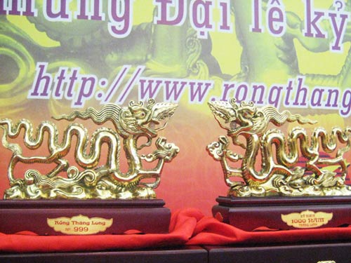 Đúc 1.000 tượng đồng “Rồng Thăng Long”