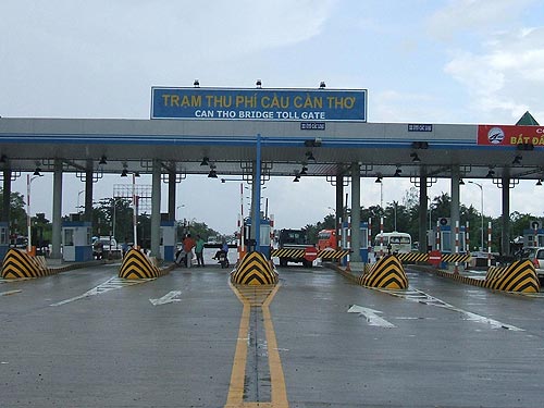 Ngưng thu phí trạm cầu Cần Thơ