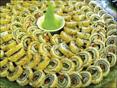Sushi rau củ