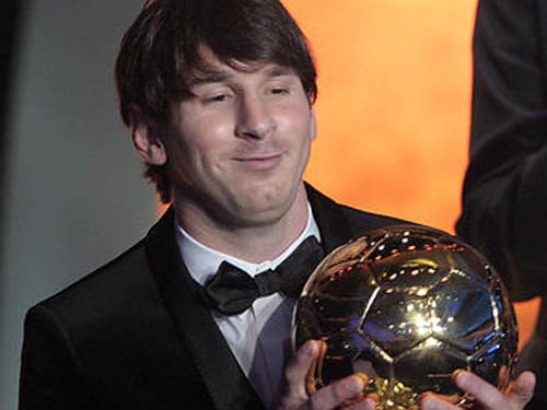 Messi bất ngờ đoạt Quả bóng vàng FIFA 2010