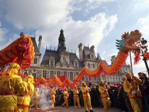 Đón Tết ở phương Tây