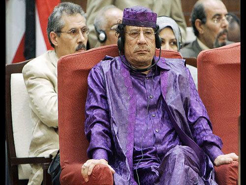 Ông Gaddafi từng phẫu thuật thẩm mỹ