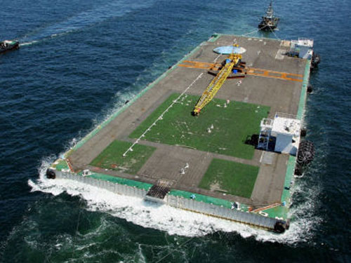 Nhật cử siêu xà lan đến cứu Fukushima 1