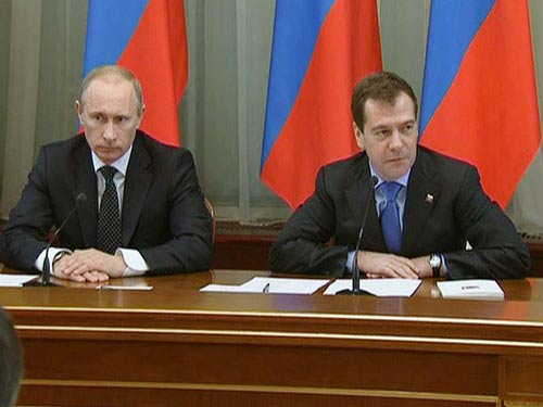 Thủ tướng Putin tranh cử tổng thống Nga