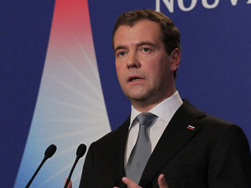 TT Nga Medvedev: Ông Gaddafi phải ra đi