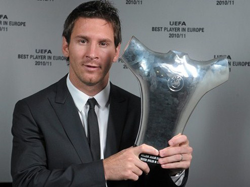 Messi đoạt danh hiệu Cầu thủ xuất sắc nhất châu Âu