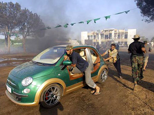Hầm ngầm bí mật nhà Gaddafi