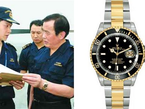 Quan chức Trung Quốc bị “soi” đồng hồ hiệu