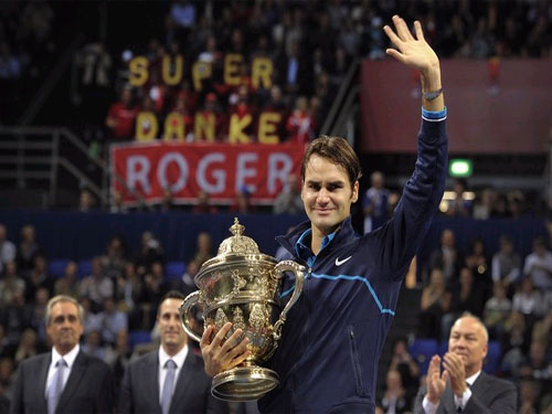 Federer đoạt ngôi vô địch ATP Basel