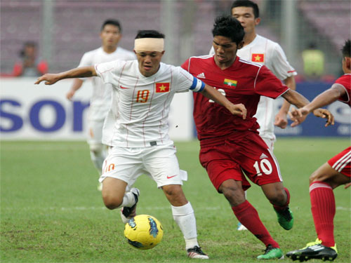 U23 VN - U23 Myanma 1-4: HCĐ cũng không giành nổi