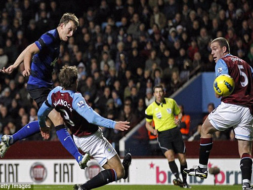 Aston Villa 0-1 M.U: Dấu ấn Phil Jones