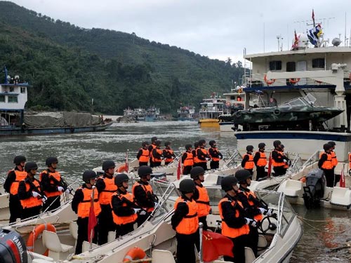 3 lính Myanmar chết khi tuần tra sông Mekong