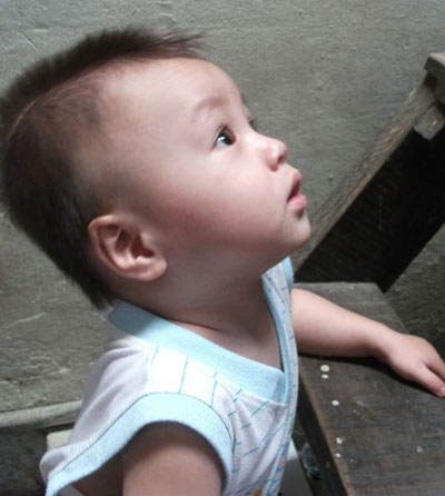 Minh Huy tròn 2 tuổi