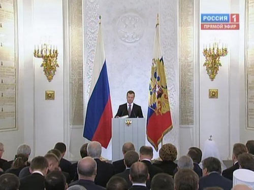 Thông điệp cuối của Tổng thống Medvedev