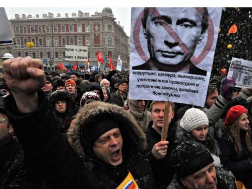 Thủ tướng Putin vẫn "được số đông ủng hộ"