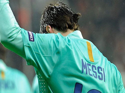 "Loạn" vì áo đấu của Messi