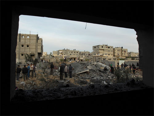 Israel không kích trụ sở Hamas