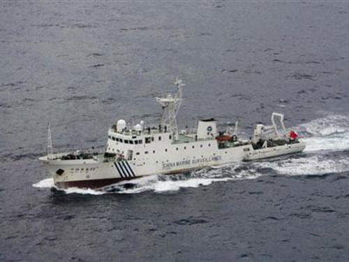Ba tàu Trung Quốc lại tới Senkaku