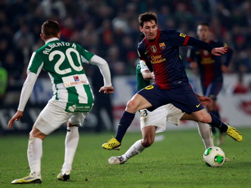 Messi đã biết mùi thất bại!