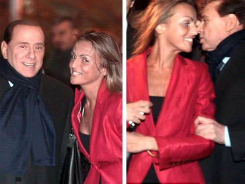 Ông Berlusconi đính hôn cô gái kém 49 tuổi