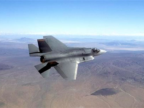 Mỹ ngừng bay chiến đấu cơ F-35 vì sự cố