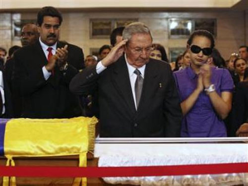Venezuela tiến hành quốc tang Tổng thống Chavez