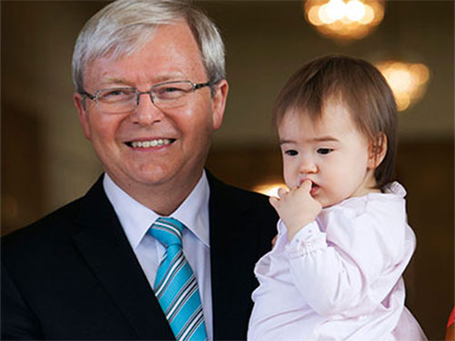 Úc: Ông Kevin Rudd trở thành thủ tướng thứ 28
