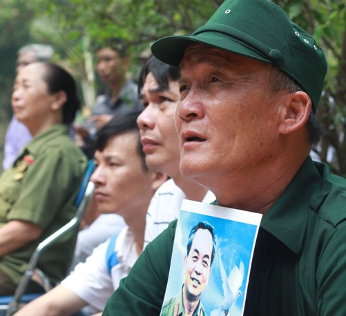 Người thương binh 5 lần xếp hàng vào viếng Đại tướng