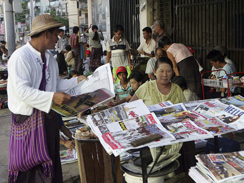 Myanmar ngưng kiểm duyệt truyền thông