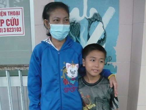 Chị Tú mừng rỡ về đến Cần Thơ