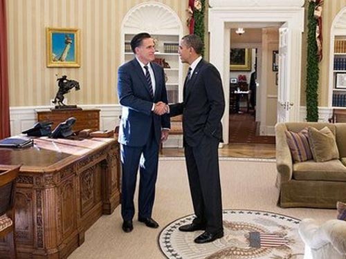 Không có tình bạn trên bàn ăn Obama - Romney