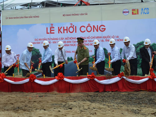 Nâng cấp đường Hồ Chí Minh qua Đắk Nông