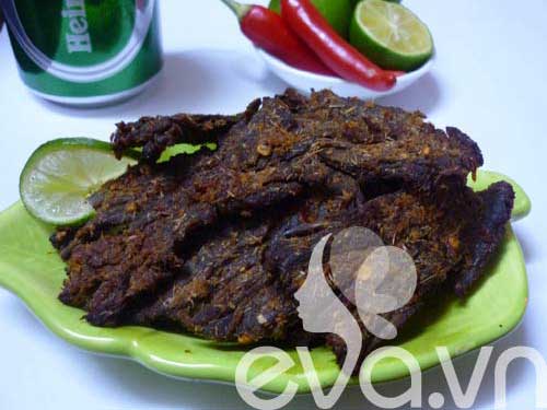 Tự làm thịt bò khô "hạng sang"