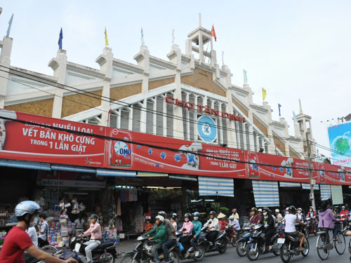 Chợ Tân Định gần 100 tuổi được công nhận Di tích cấp TPHCM với giá trị văn hóa độc đáo - Ảnh 4.